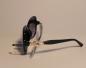 Preview: Sonnenbrille schwarz mit gold und Glitzer